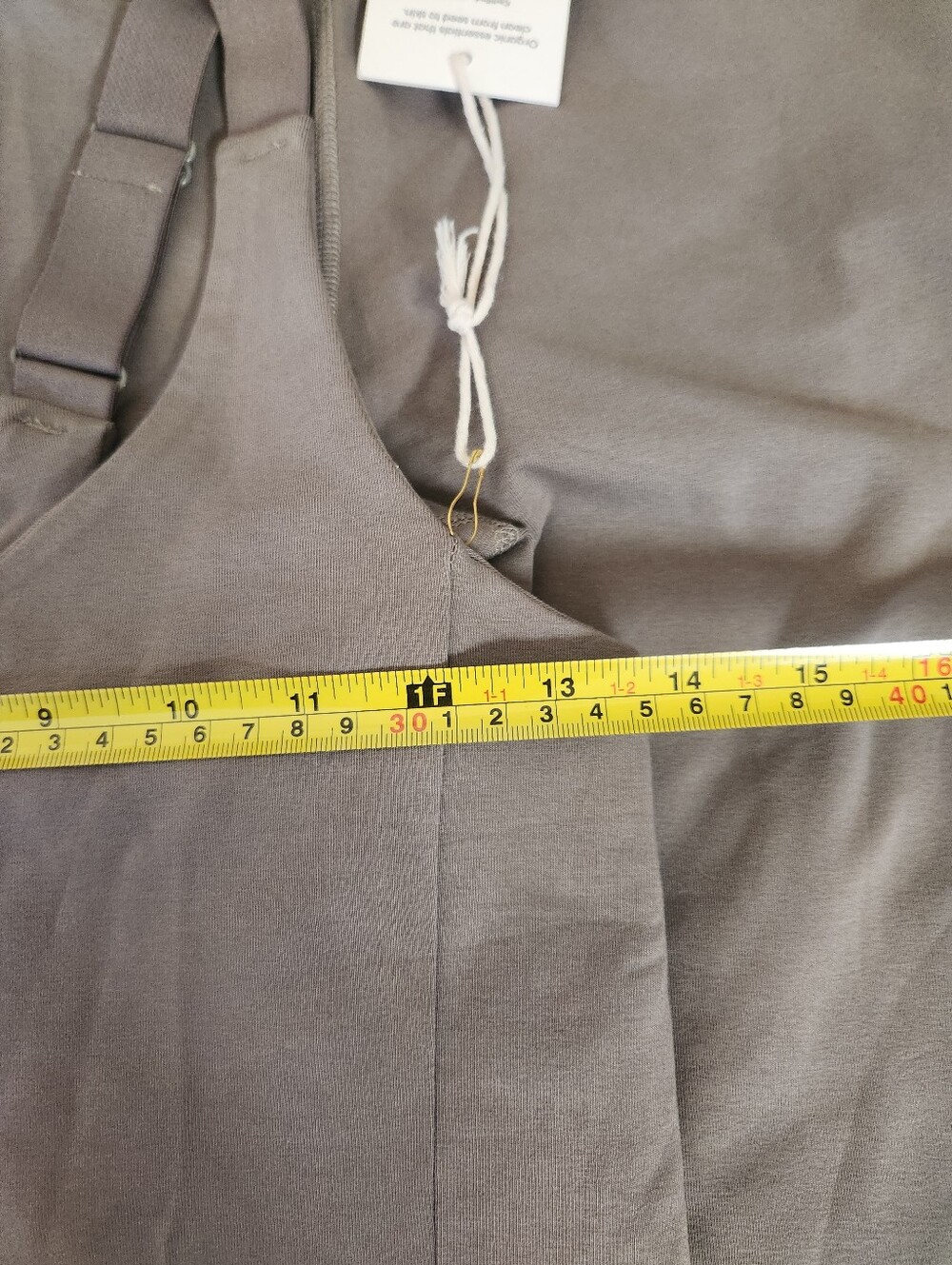 NWT Mate The Label Organic Stretch U-Neck Tank & Organic Bootcut Pants Set - Picture 8 of 11